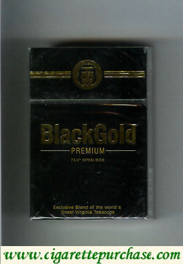 Black Gold cigarette Premium Paraguay